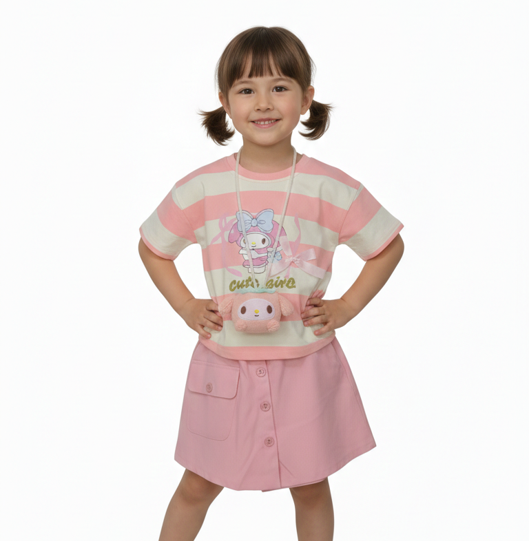 Girl's Skirt Set