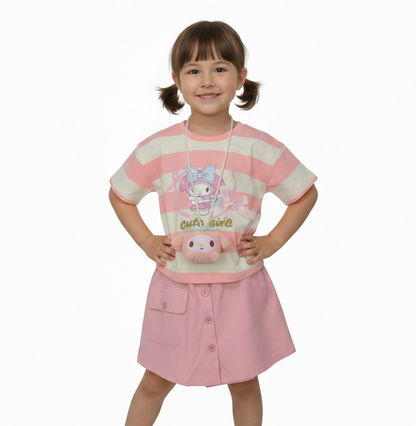 Girl's Skirt Set