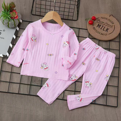 Girls Hello Kitty Pajama Suit 2 Piece - Pink