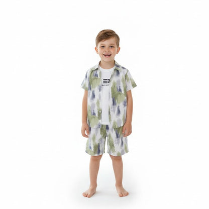 Boys' Abstract Print Set