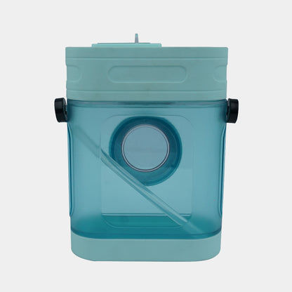 Camera Water Bottle With Straw And Strap